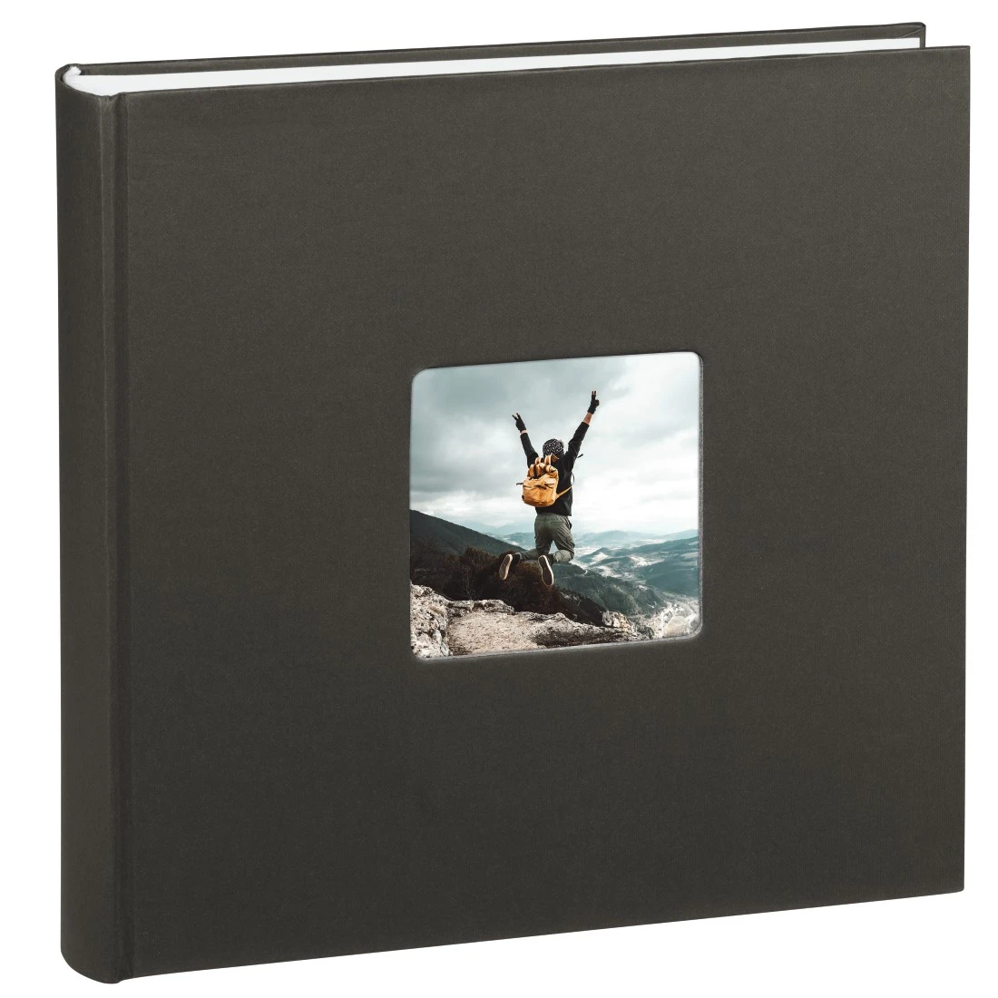 Album Foto Hama 30x30cm - 60 Pagine Per 240 Foto Formato 10x15cm | Copertina Beige Motivo Stella - Foto 6