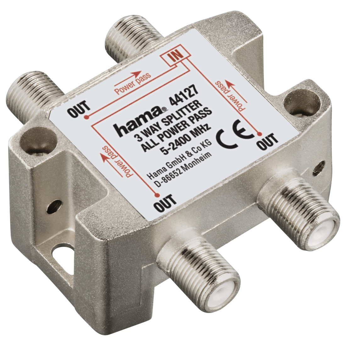 Hama SatSplitter Dc Pass To A