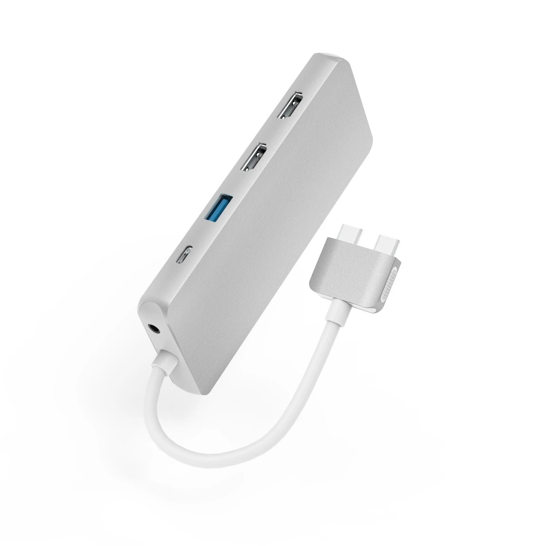 Hama Hub USB 3.1 Type-C, 4 Ports (2x USB-A, 2x USB-C, Transfert De Données Ultra-rapide 5 Gbit / S, Pour PC / Mac / Ordinateur Portable / Tablette Avec Connexion USB-C