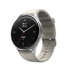 Uitgesneden afbeelding van Hama Smartwatch “8900” met GPS, AMOLED 46 mm, telefoonfunctie, Alexa